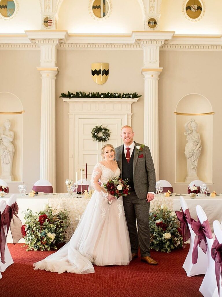 Civil partnership ceremony – elegant decor and styling for your special day.