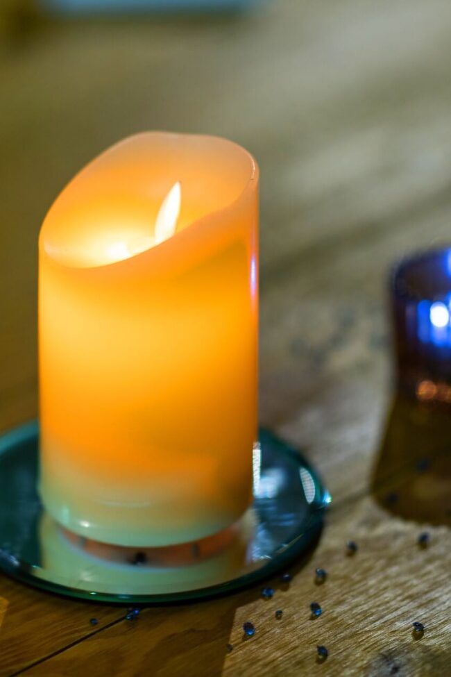 LED Pillar Candles for Elegant & Safe Wedding Lighting