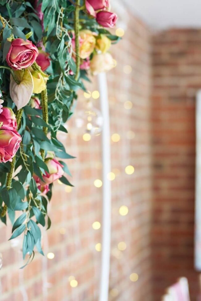 Round Arch Wedding Backdrop Hire Across Yorkshire