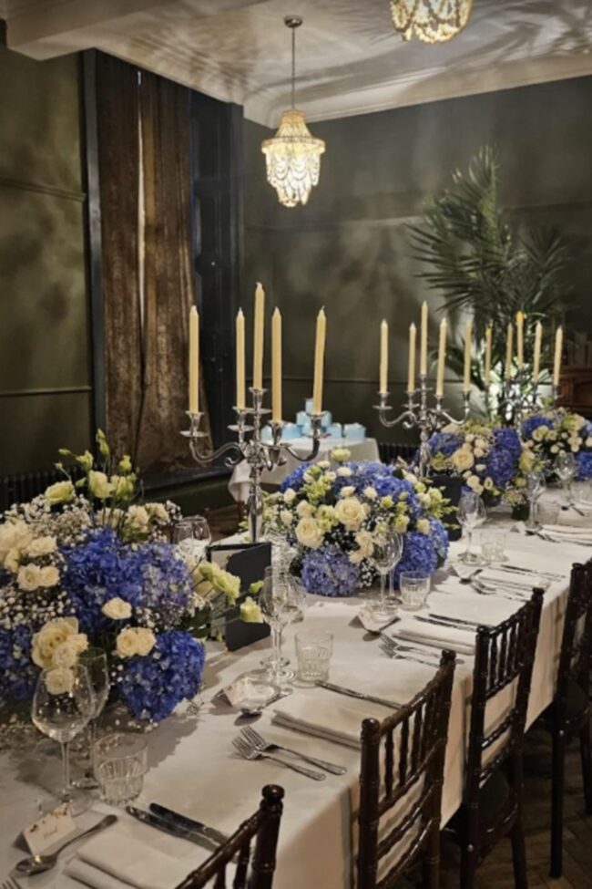 Stainless Steel Candelabra for Sophisticated Table Centrepieces